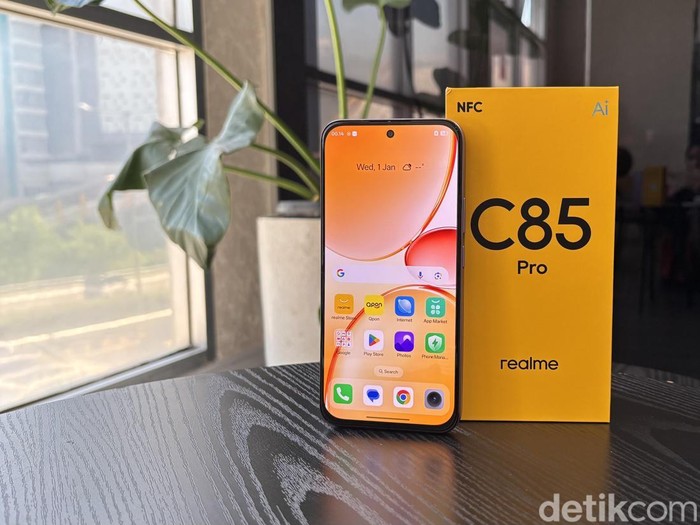 Realme C85 Pro: HP Tahan Air IP69 Pro dengan Baterai 7.000 mAh