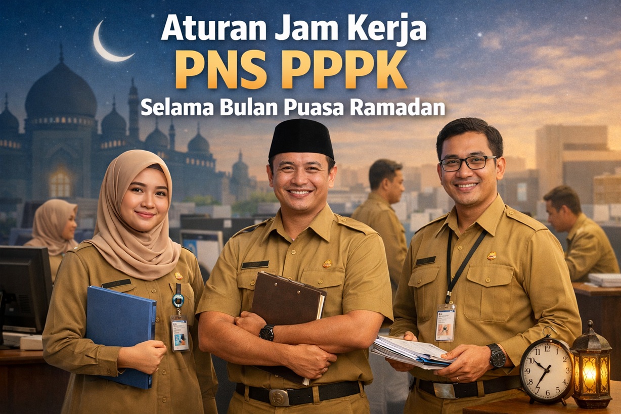 Jam Kerja ASN Selama Ramadan Resmi Disesuaikan, Ini Rincian Lengkapnya
