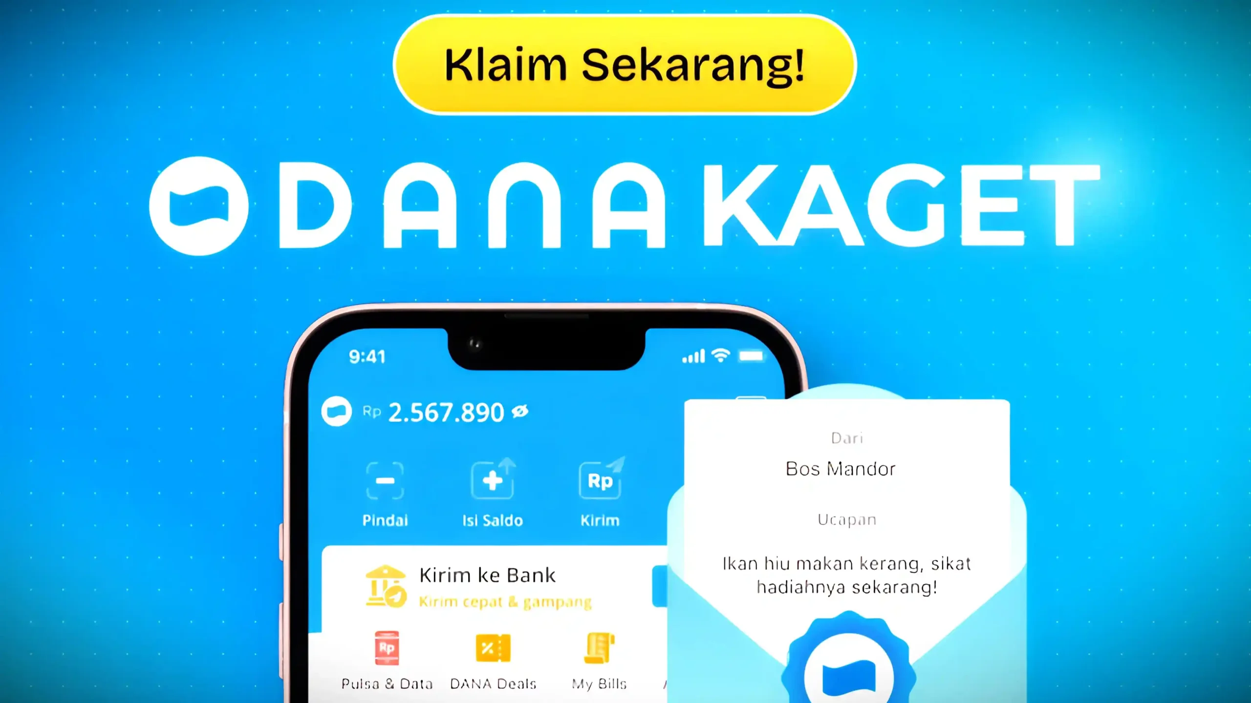 DANA Kaget: Klaim Saldo Gratis Hari Ini, Langsung Cair ke Dompet Digital