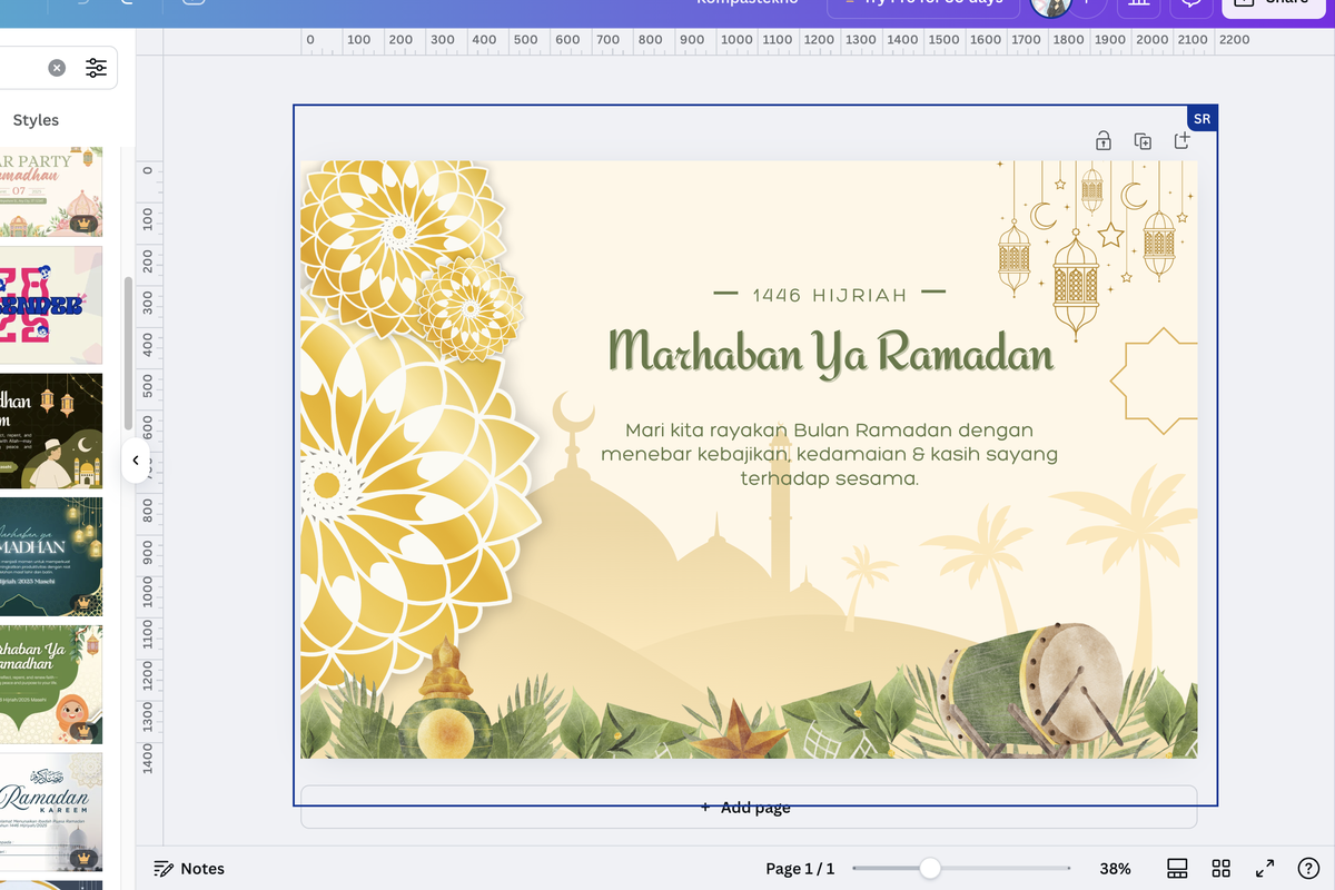 Link Download Poster Ramadhan 2026 Gratis & Editable di Canva