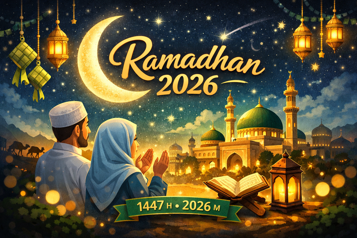 Poster Ramadhan 2026 Gratis: Download & Edit Template Estetik