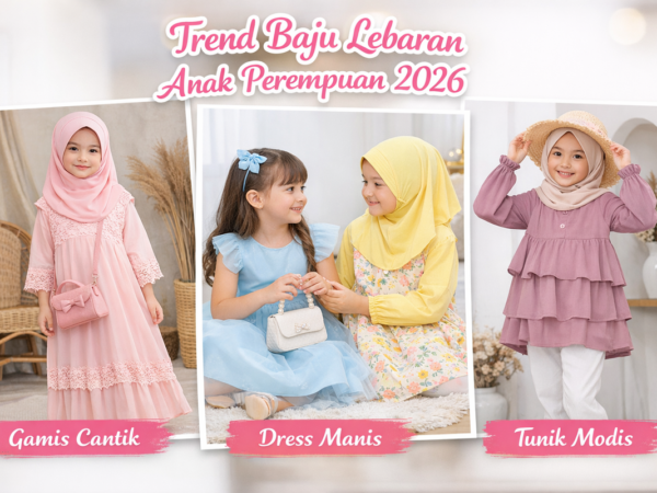 Rekomendasi Baju Lebaran Anak Perempuan 2026: Model Cantik, Nyaman & Kekinian