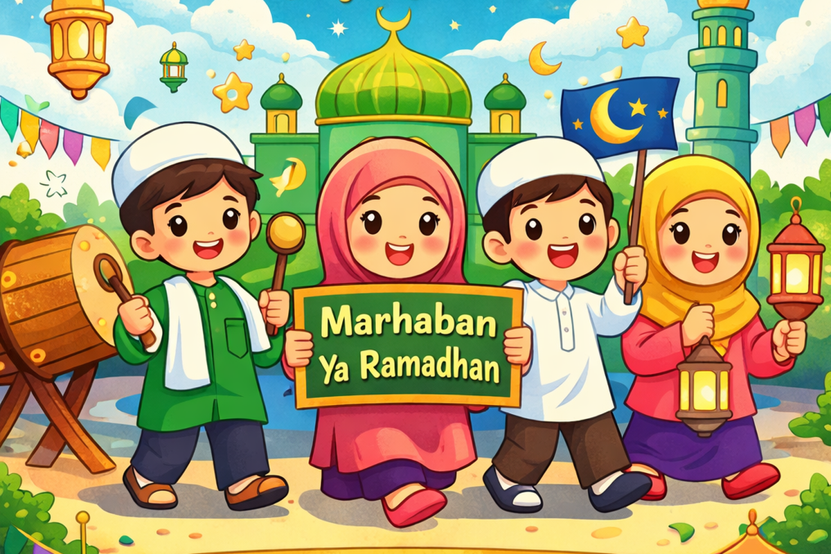 Poster Pawai Ramadhan Anak SD 2026: Inspirasi Desain Ceria + Link Download Gratis