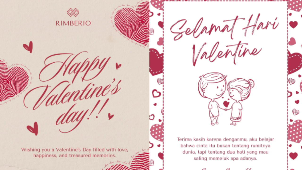 50 Link Download Kartu Ucapan Valentine 2026 Gratis dan Terbaru