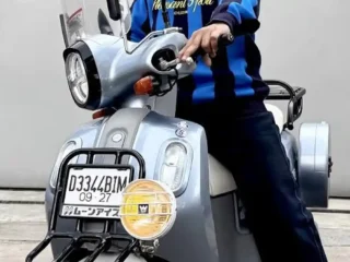 Yamaha Fazzio Hybrid Modifikasi Bergaya Japanese Urban Style