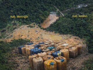 BBM Kunci Hidupkan PETI di TNKS, Aparat Diminta Bertindak