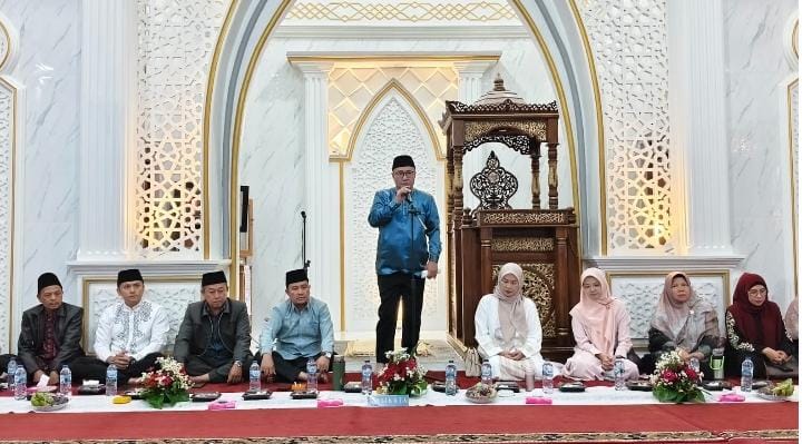 MTQ Desa Talang Lindung Ditutup Wako Alfin, PT Trend Gen Horizone Hadiahkan 3 Paket Umroh