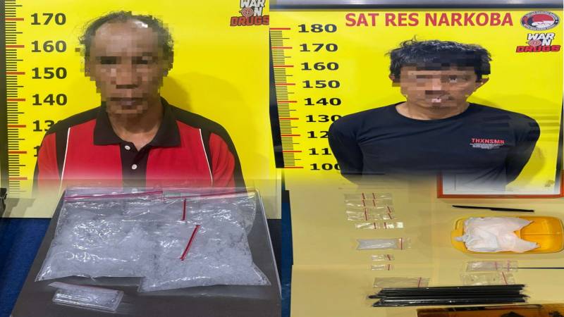 Sabu 28 Gram Lebih Gagal Edar, Dua Pria Diamankan Polres Kerinci