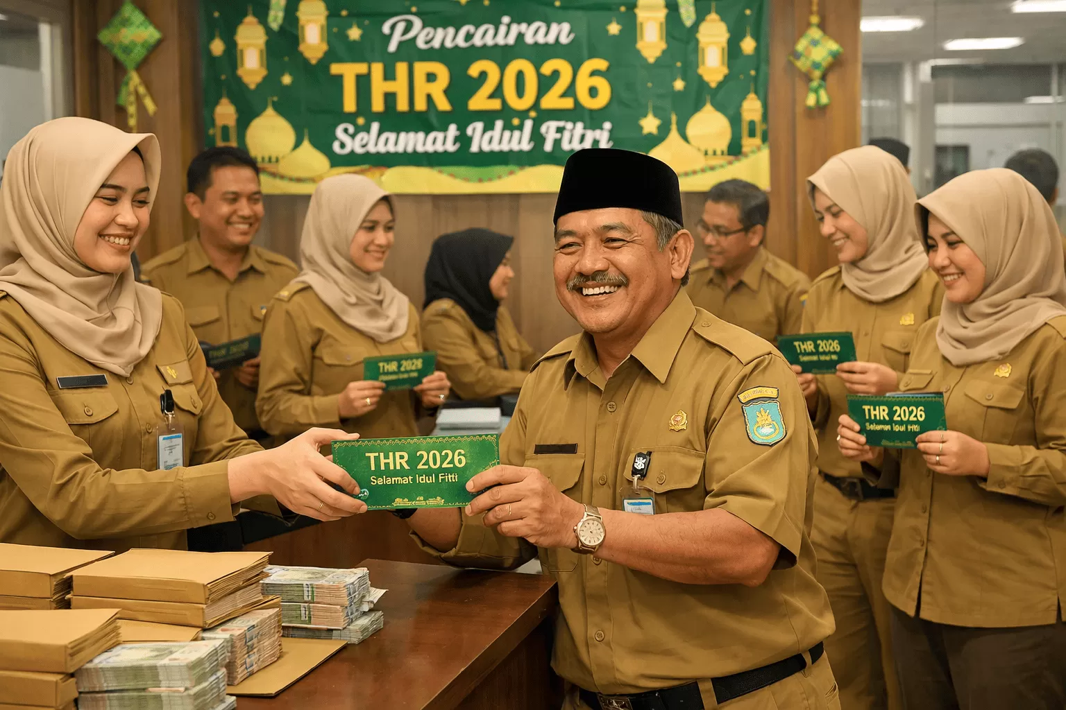 THR ASN 2026 Dana Rp55 Triliun Siap Cair, Tinggal Menunggu Presiden Prabowo