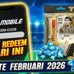 Update! 25 Kode Redeem FC Mobile 24 Februari 2026, Klaim Player OVR Tinggi
