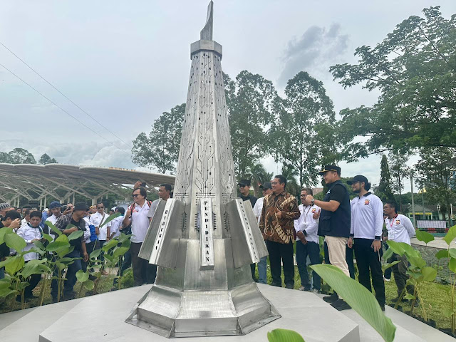 Monumen SMSI Diresmikan di Cilegon, Tugu Media Siber Pertama di Indonesia