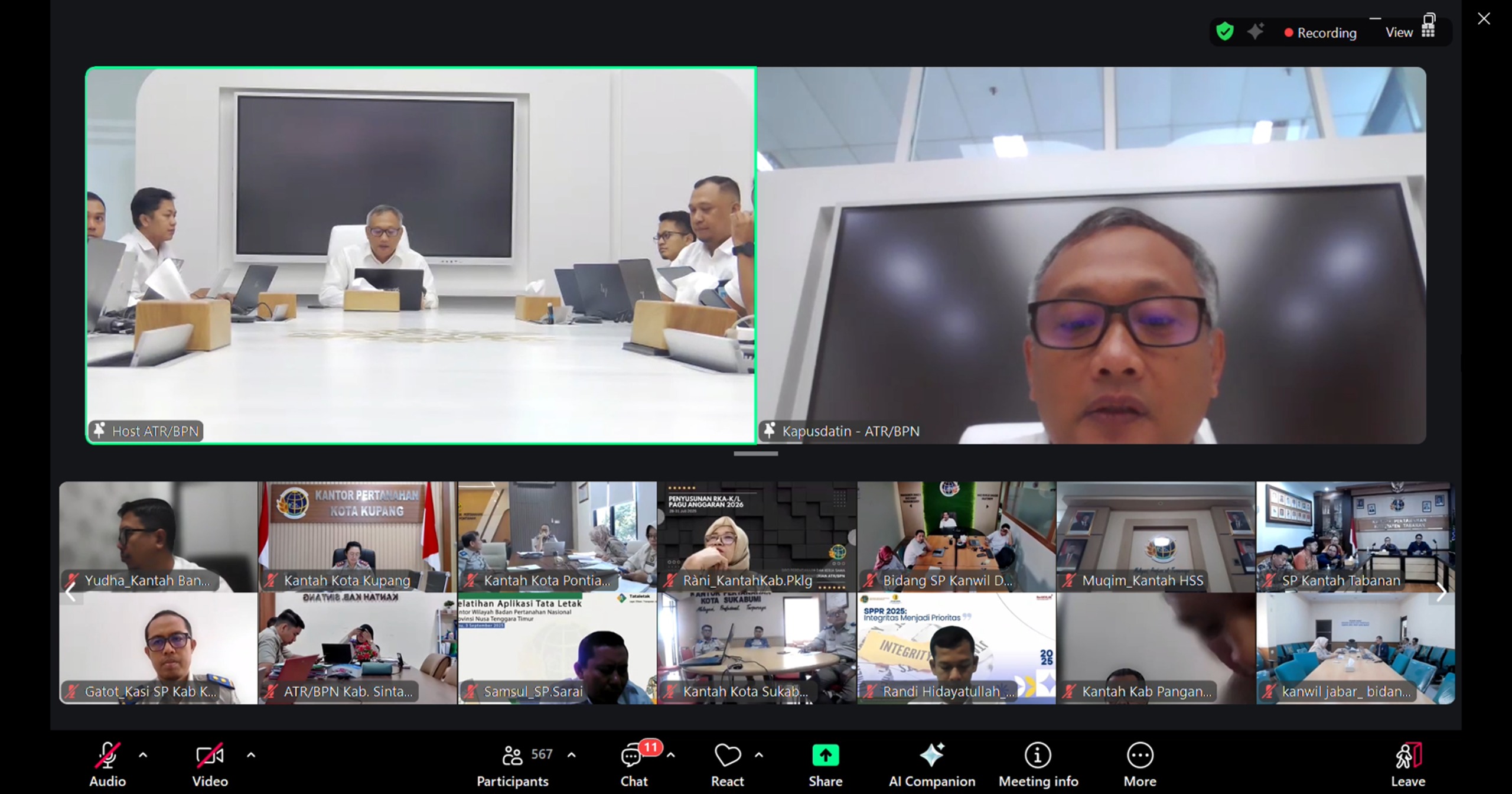 ATR/BPN Sosialisasikan SE 1/2026, Percepat Sertipikat Elektronik dan Validasi Data Tanah