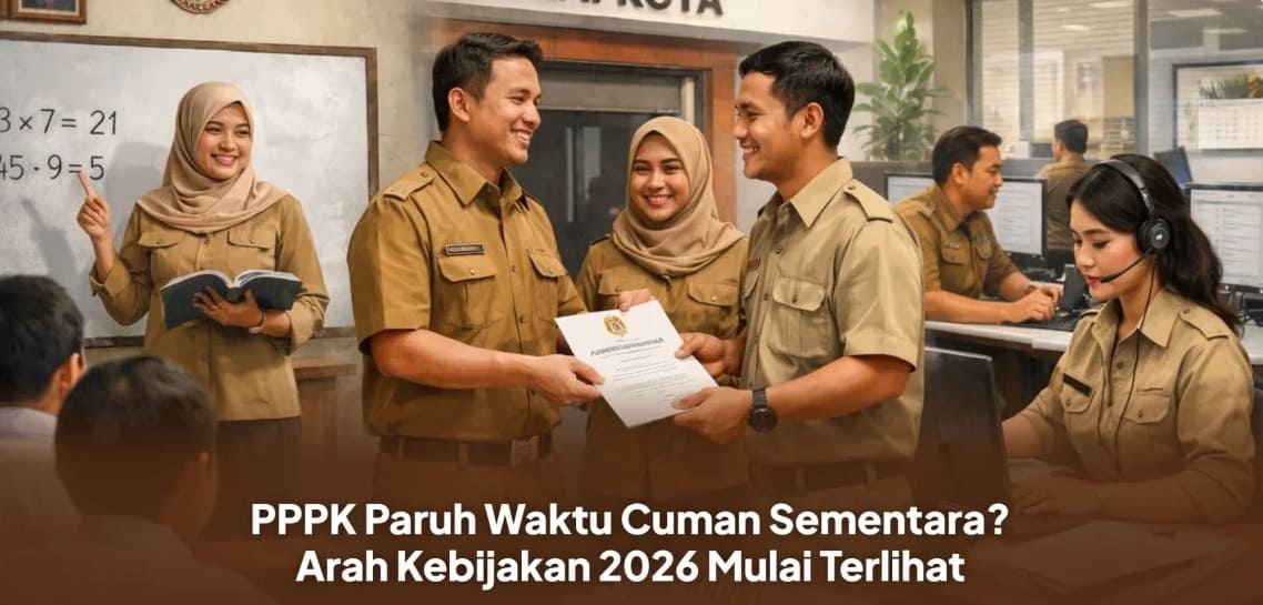 PPPK Paruh Waktu Resmi Dihapus, Honorer Harus Siap Mutasi