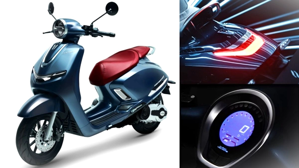 Alpha Volantis Horison 150 Muncul, Skutik Retro 150 cc Siap Tantang Scoopy 160