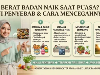 Berat Badan Naik Saat Puasa? Ini Penyebab dan Cara Mencegahnya