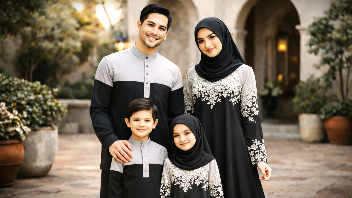 Tren Baju Lebaran Keluarga 2026: Warna Elegan, Serasi, dan Nyaman