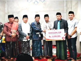 Safari Ramadhan, Wawako Azhar Hamzah Disambut Antusias Warga Koto Limau Manis