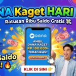 Link DANA Kaget Hari Ini 18 Maret 2026, Cara Klaim Saldo Gratis