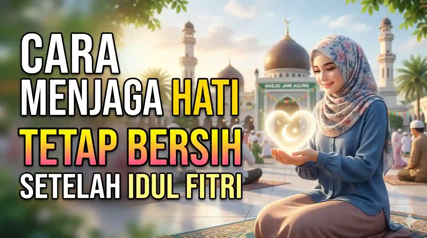 Ini 8 Amalan Menjaga Hati Tetap Bersih Setelah Idul Fitri