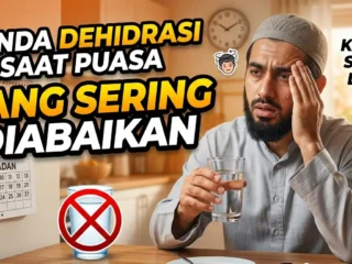 Tanda Dehidrasi Saat Puasa yang Sering Diabaikan, Kenali Sejak Dini