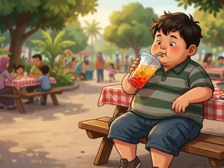 Konsumsi Minuman Manis Tinggi Picu Obesitas pada Anak