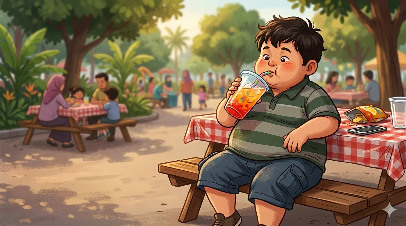 Konsumsi Minuman Manis Tinggi Picu Obesitas pada Anak