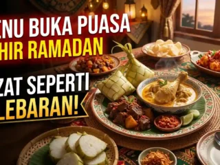 Menu Buka Puasa Akhir Ramadan, Lezat Seperti Hidangan Lebaran