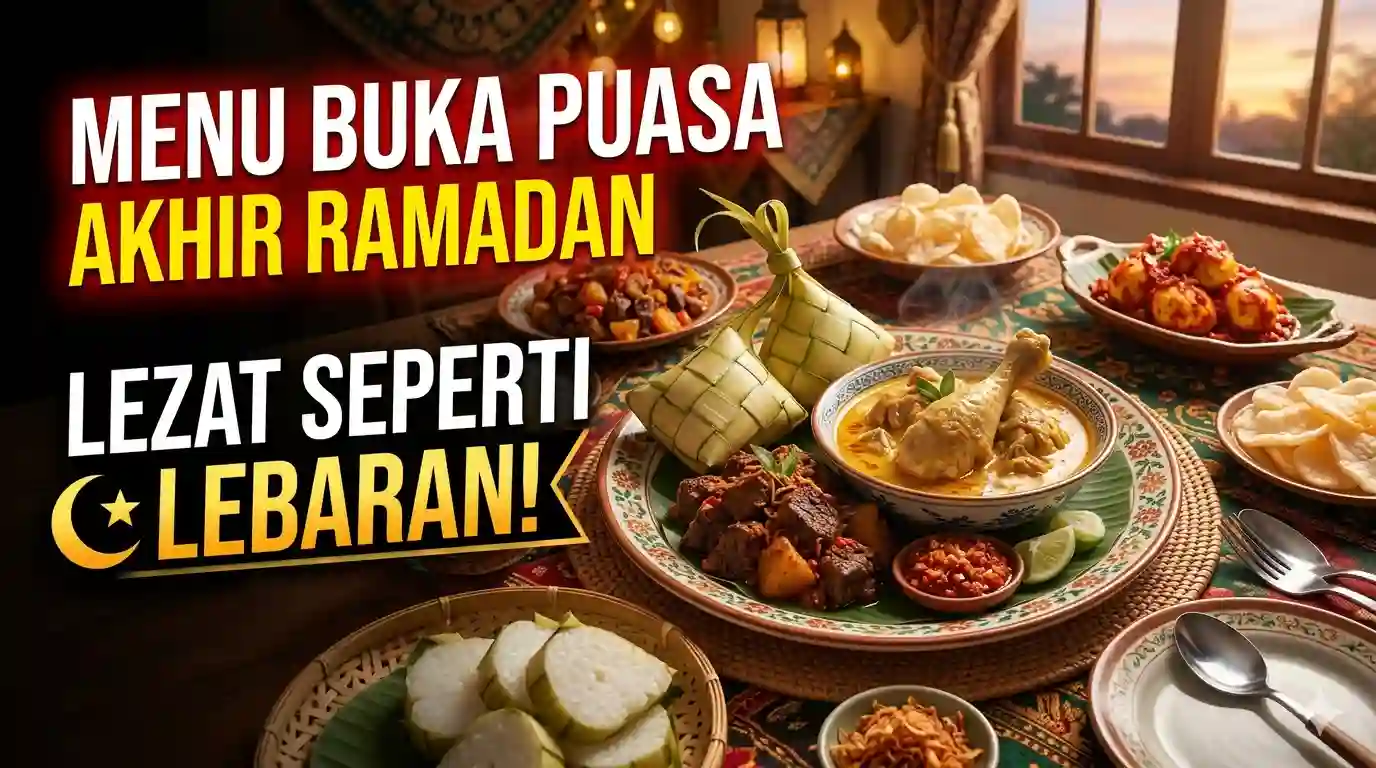 Menu Buka Puasa Akhir Ramadan