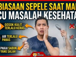 Kebiasaan Sepele Saat Mandi Ini Ternyata Bisa Picu Masalah Kesehatan