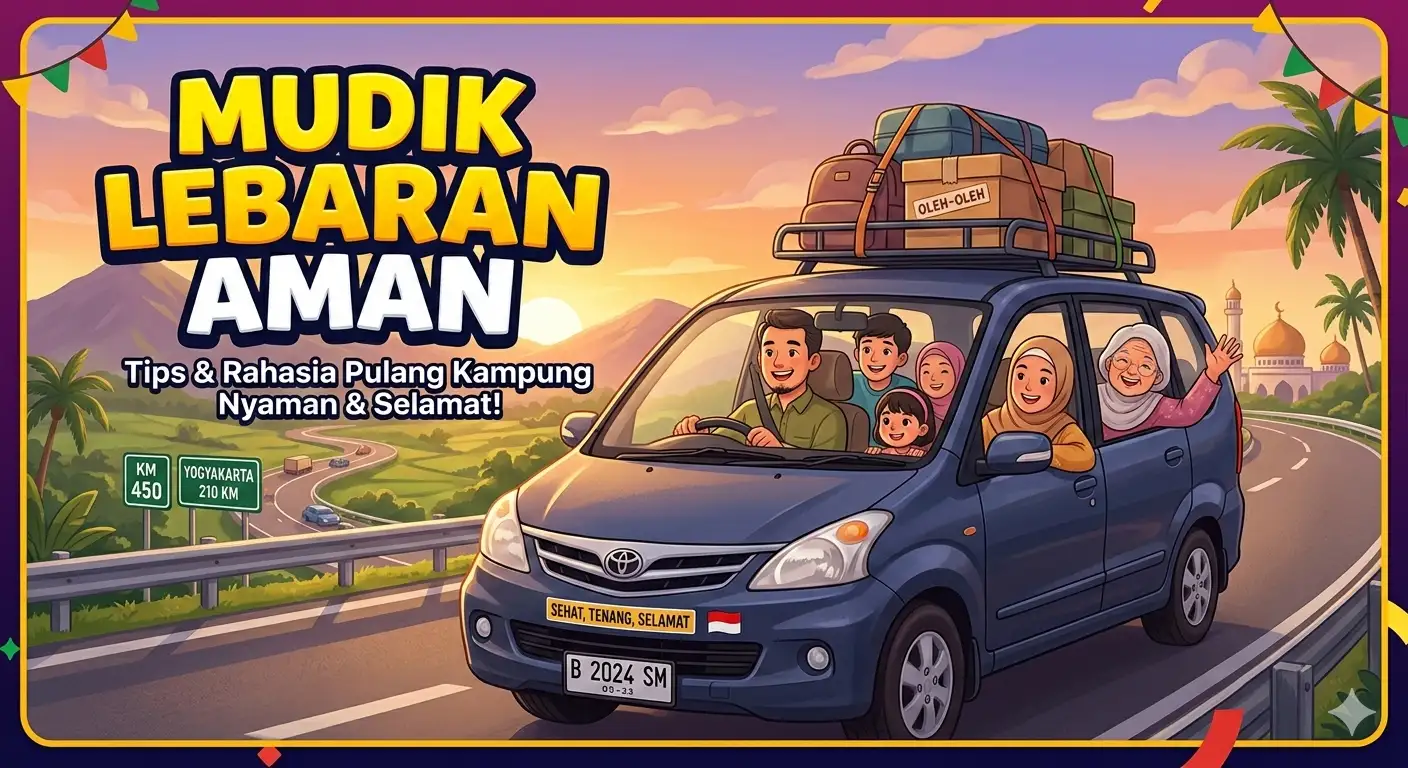 Mudik Lebaran Aman: 8 Obat Penting & Doa Perjalanan