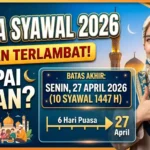 Puasa Syawal 2026 Sampai Kapan? Ini Penjelasan Lengkapnya