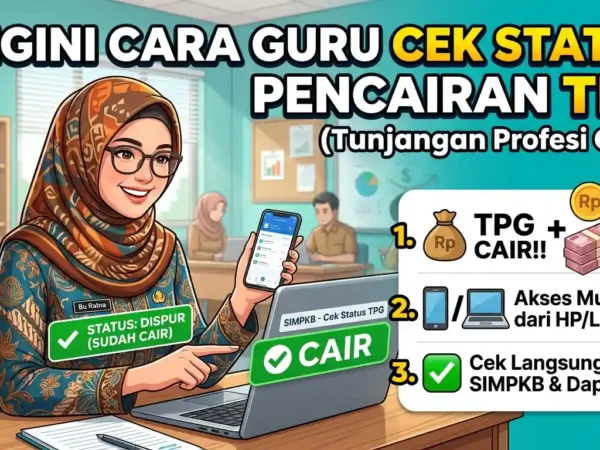 Begini Cara Guru Cek Status Pencairan TPG dan Tamsil di Info GTK