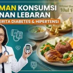Tips Aman Konsumsi Makanan Lebaran bagi Penderita Diabetes dan Hipertensi