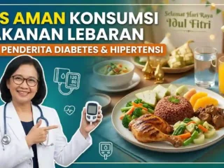 Tips Aman Konsumsi Makanan Lebaran bagi Penderita Diabetes dan Hipertensi