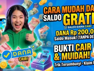 Cara Mudah Dapat Saldo DANA Gratis hingga Rp204 Ribu dari Aplikasi Penghasil Uang