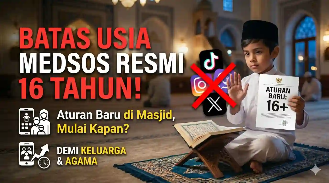 Batas Usia Medsos Resmi 16 Tahun, Ini Dampaknya bagi Anak