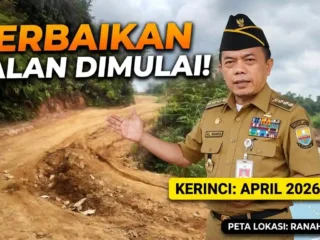 Perbaikan Jalan Ranah Pemetik Kerinci Dimulai April 2026