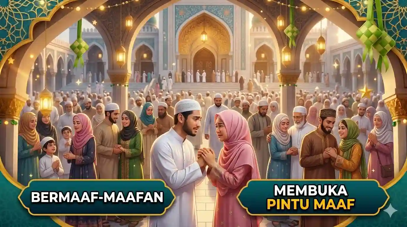Arti Taqabbalallahu Minna wa Minkum & Jawaban yang Tepat Saat Idul Fitri