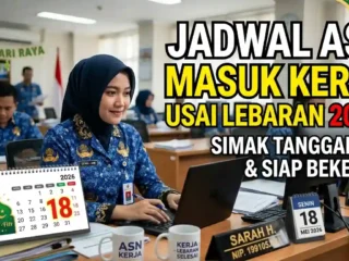 Kapan ASN Masuk Kantor Usai Lebaran 2026? Ini Tanggalnya