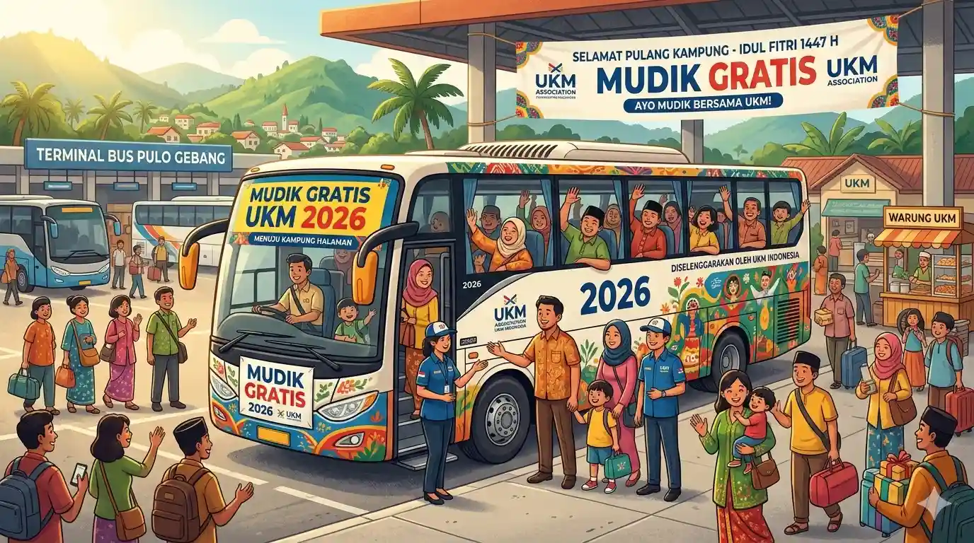 Mudik Gratis UKM 2026 Bersama Indibiz, Keberangkatan 17 Maret