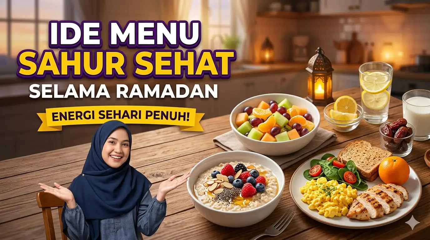 30 Ide Menu Sahur Sehat Selama Ramadan, Praktis dan Bergizi