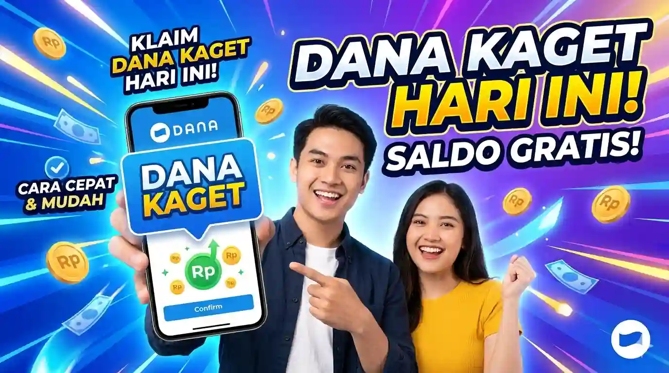 Link DANA Kaget Hari Ini, Buruan Klaim Sebelum Habis
