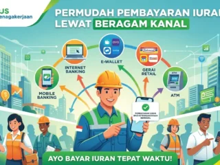 Bayar Iuran BPJS Ketenagakerjaan Makin Mudah & Praktis Lewat Beragam Kanal