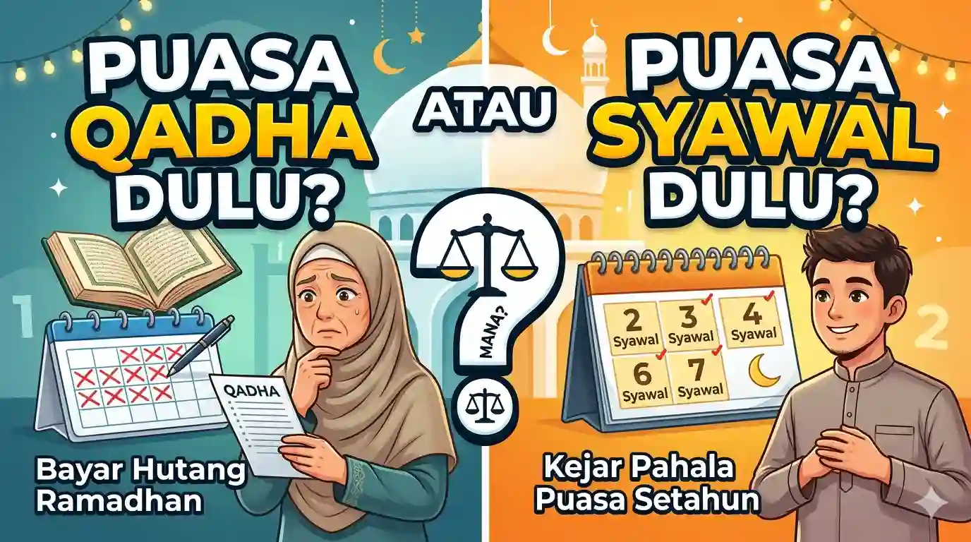 Puasa Qadha atau Syawal Dulu? Ini Penjelasan Lengkap dan Hukumnya