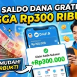 3 Cara Mudah Klaim Saldo DANA Gratis Hingga Rp300 Ribu Hari Ini