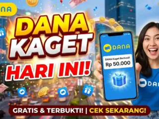 Link DANA Kaget Hari Ini: Klaim Saldo Gratis Hingga Rp75 Ribu