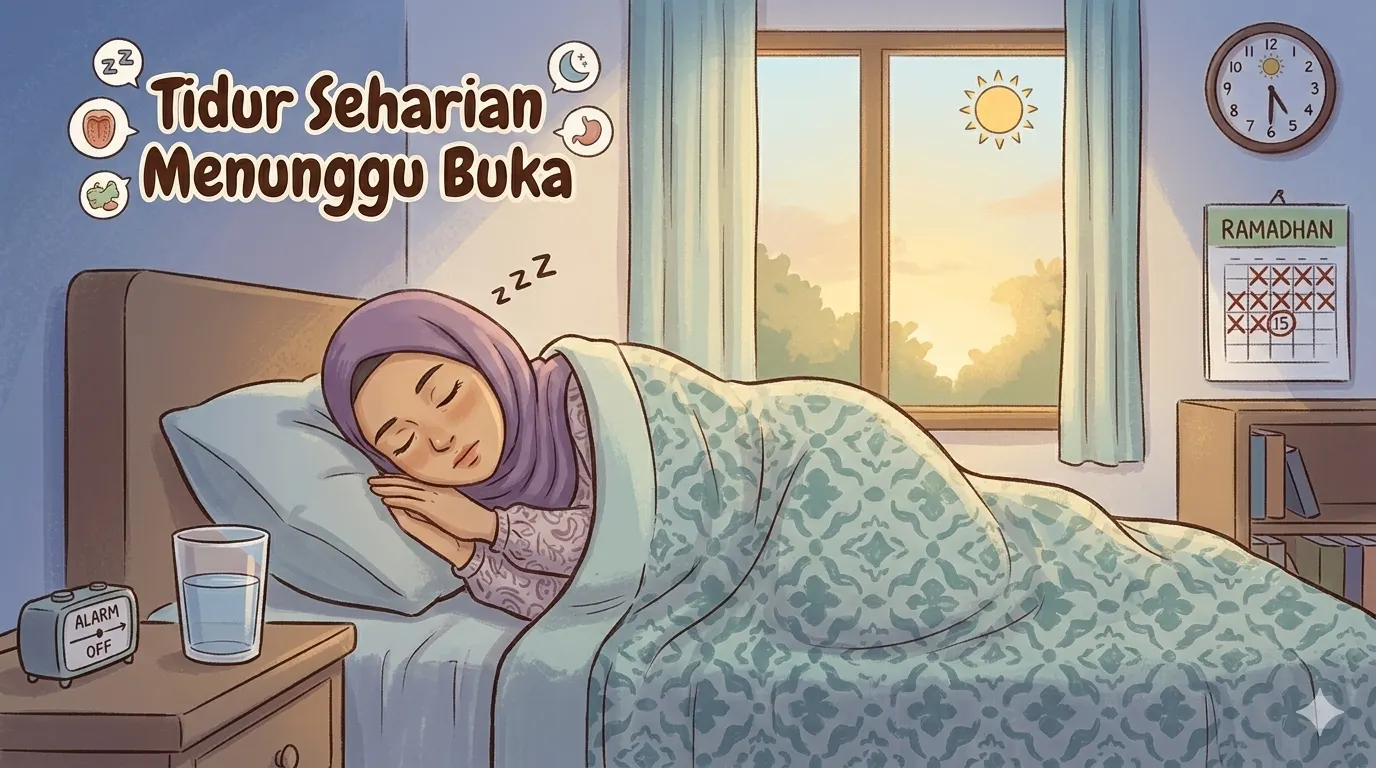 Hukum Tidur Seharian Saat Puasa Ramadhan, Sah atau Tidak?
