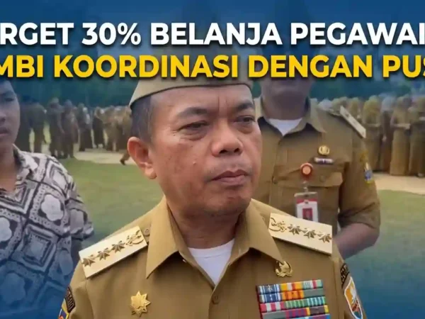 Target 30% Belanja Pegawai, Jambi Koordinasi dengan Pusat