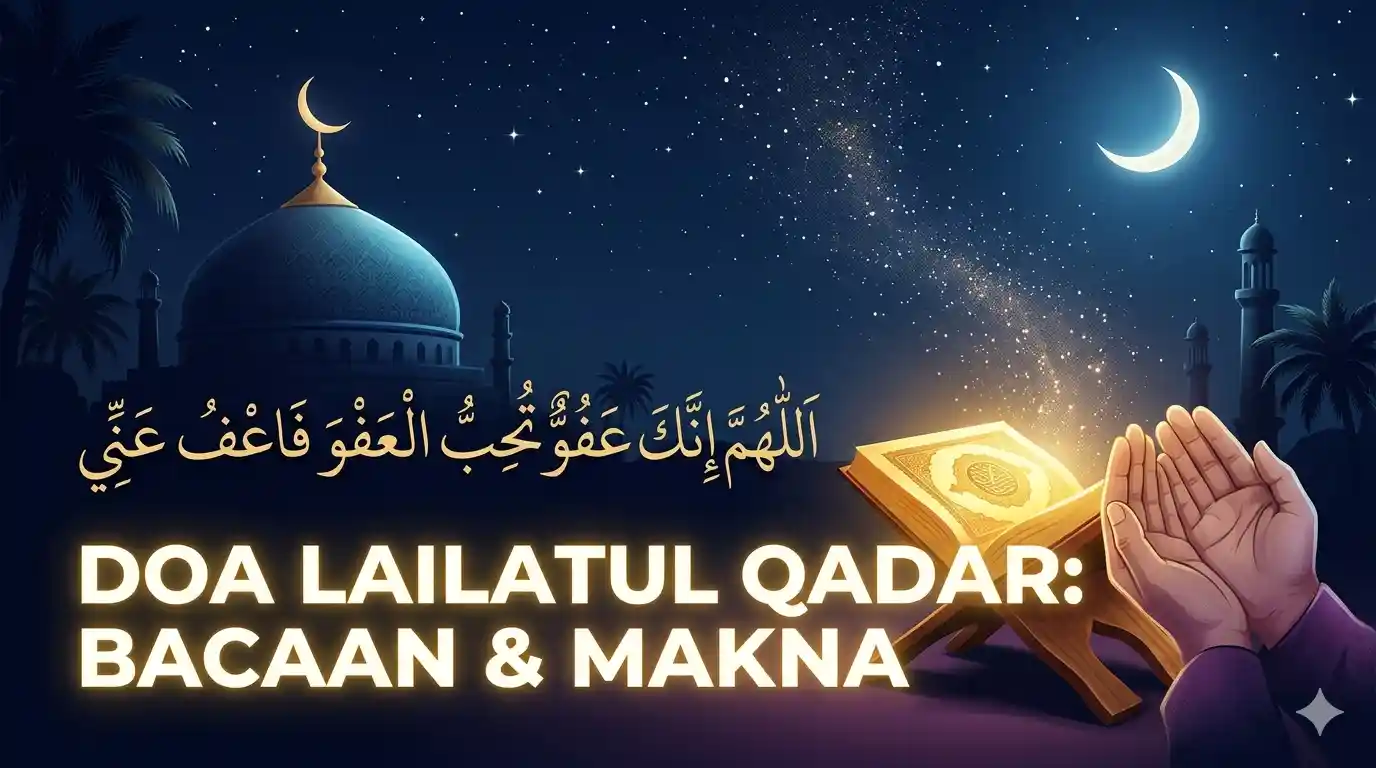 Doa Lailatul Qadar: Bacaan Arab, Latin, dan Artinya