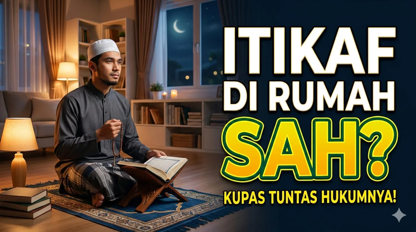 Itikaf di Rumah Sah? Ini Penjelasan Ulama dan Dalilnya